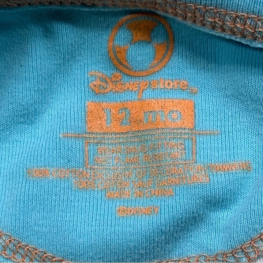 Disney Store Sleepers Winnie the Pooh Tigger 12 Months Zipper Footed - Picture 10 of 14